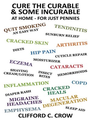 cover image of Cure the Curable & Some Incurable, at Home - for Just Pennies